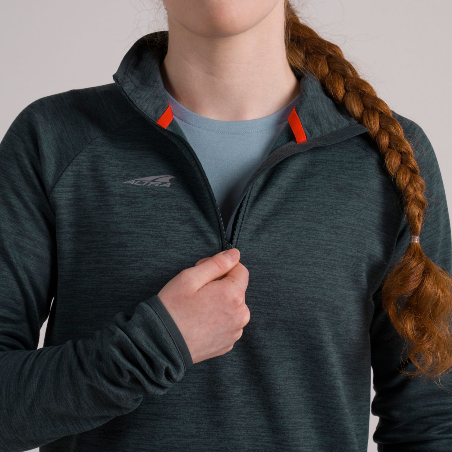 Altra Core 1/2 Zip Sweatshirt Dam Mörkgröna | Sverige-80169549