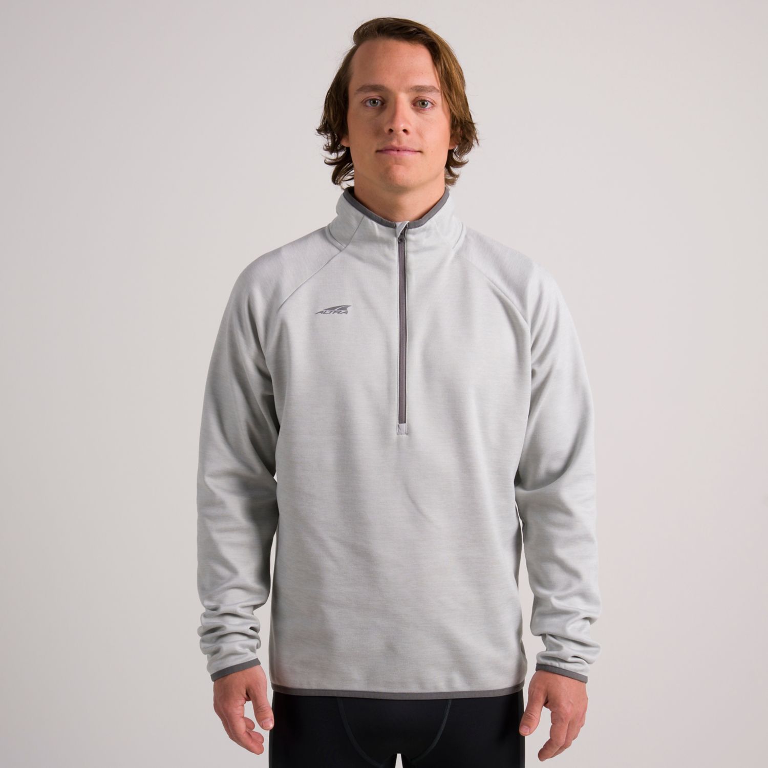 Altra Core 1/2 Zip Sweatshirt Herr Grå | Sverige-04825619