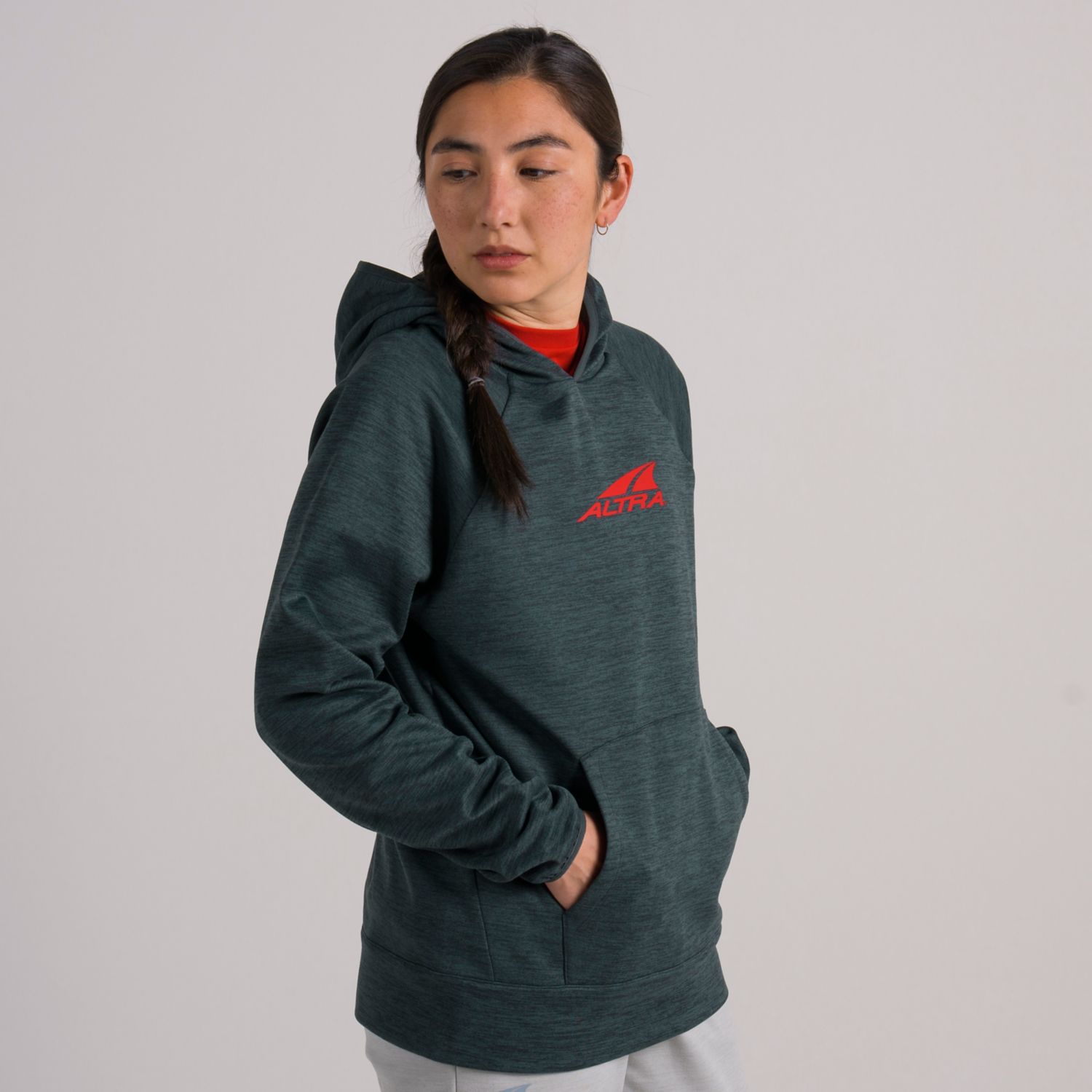 Altra Everyday Hoodie Dam Mörkgröna | Sverige-57893149