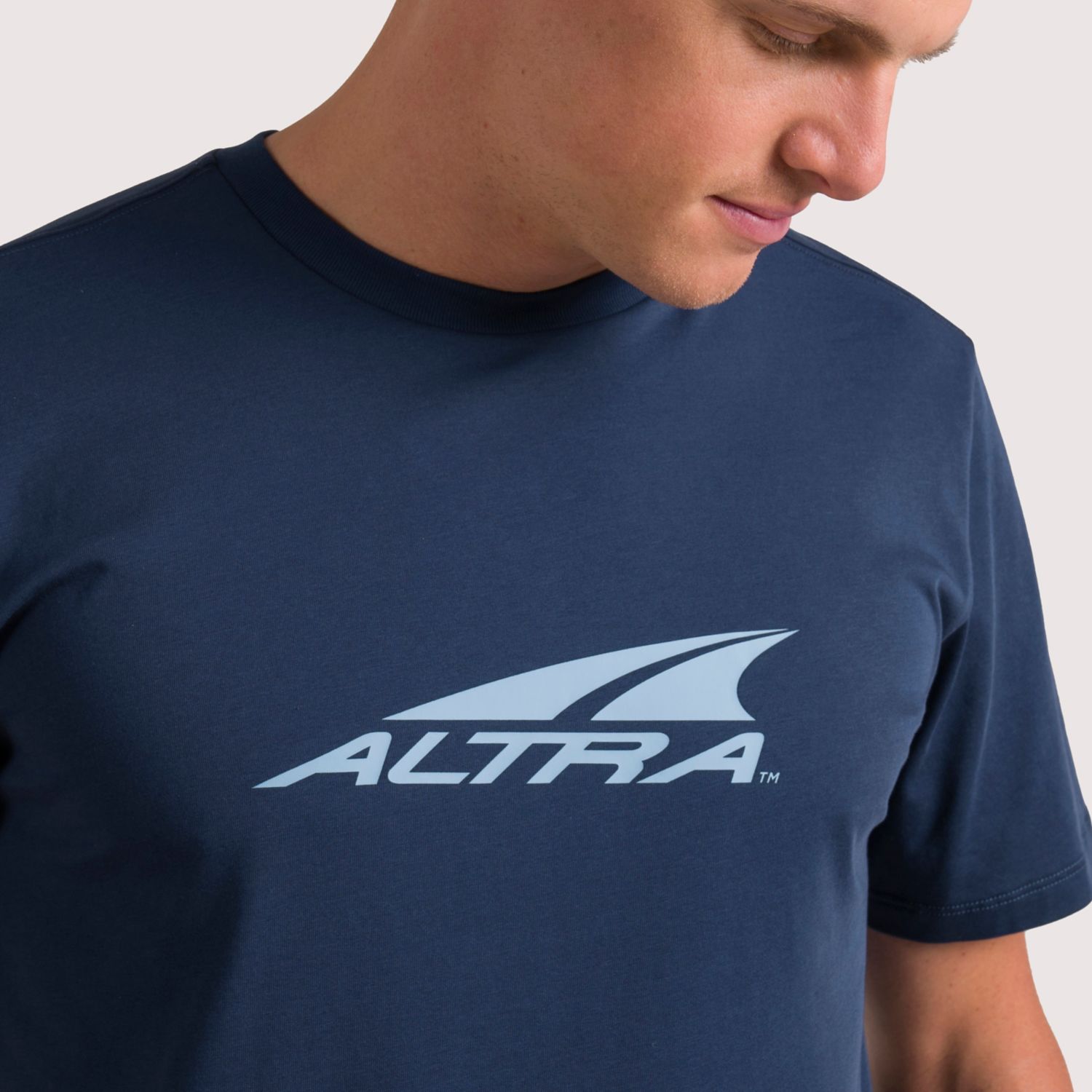 Altra Everyday Recycled T-shirt Herr Blå | Sverige-61920379