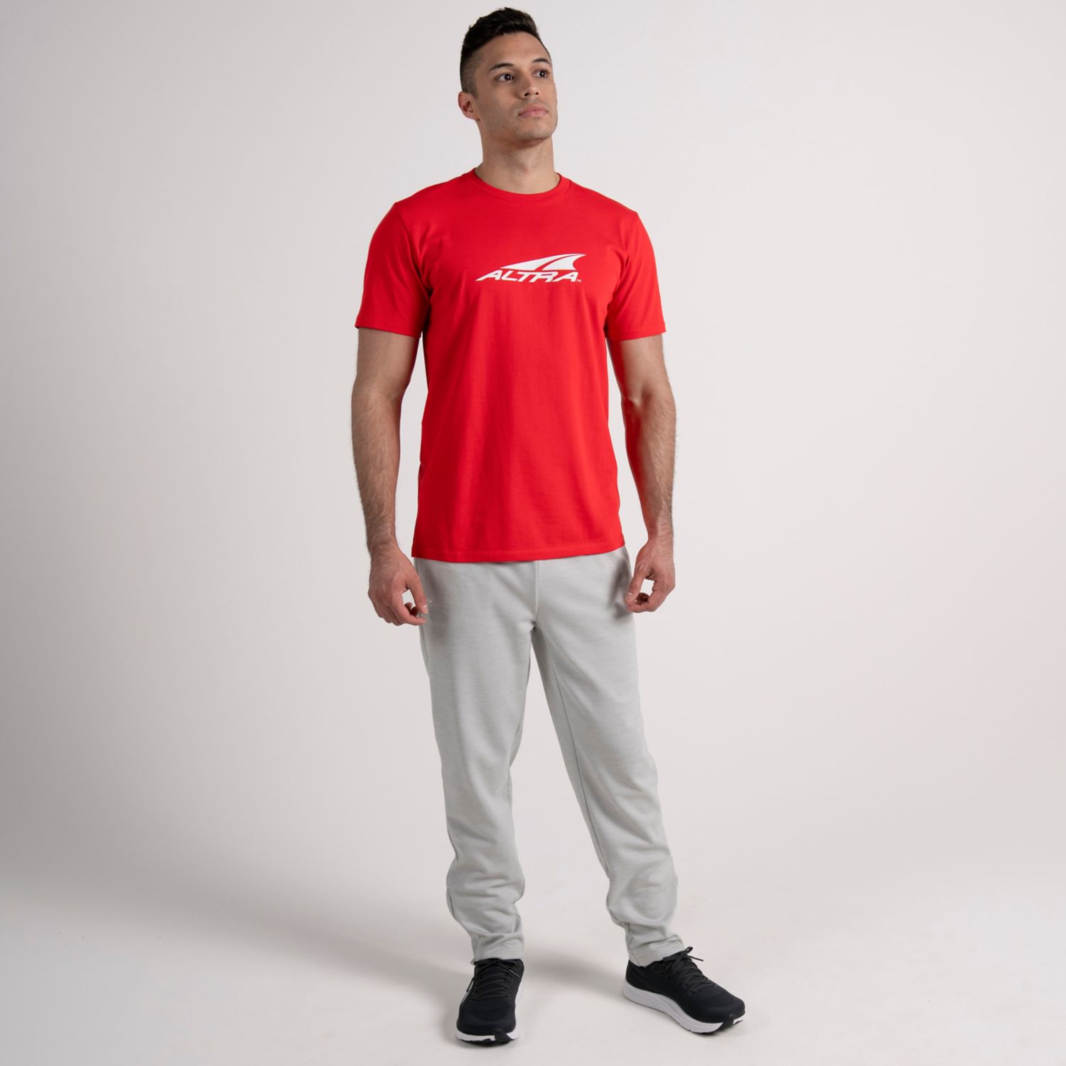 Altra Everyday Recycled T-shirt Herr Röda | Sverige-76509139