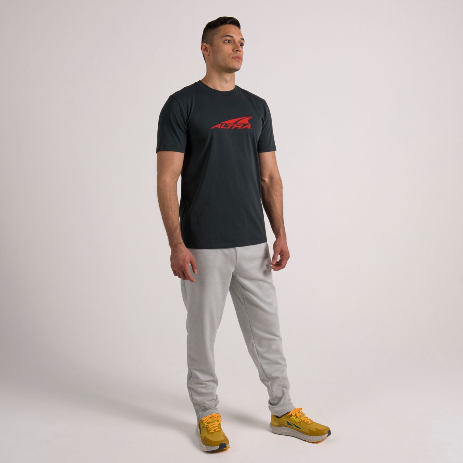 Altra Everyday Recycled T-shirt Herr Svarta | Sverige-32597409