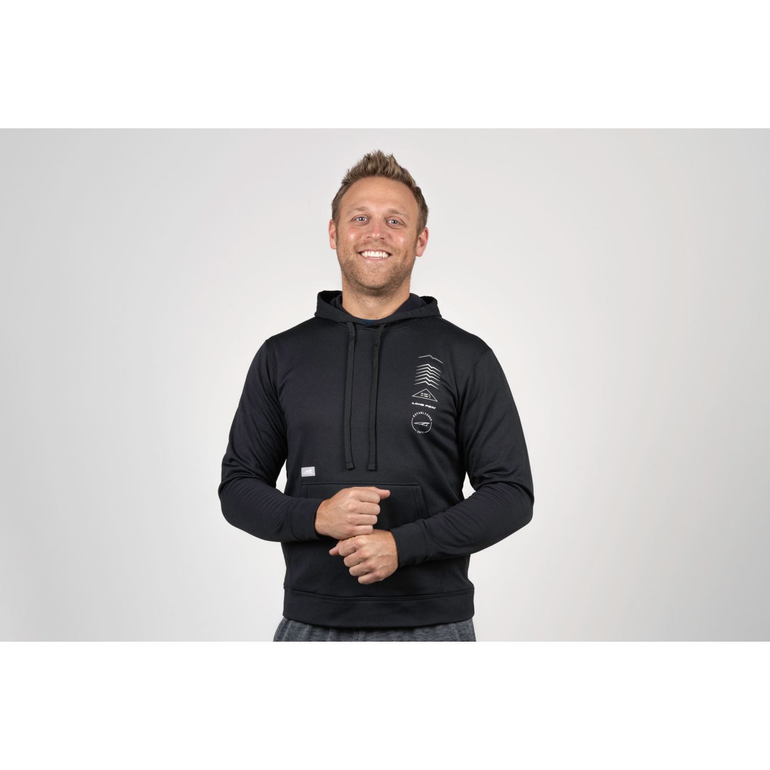 Altra Legend Hoodie Herr Svarta | Sverige-27518949