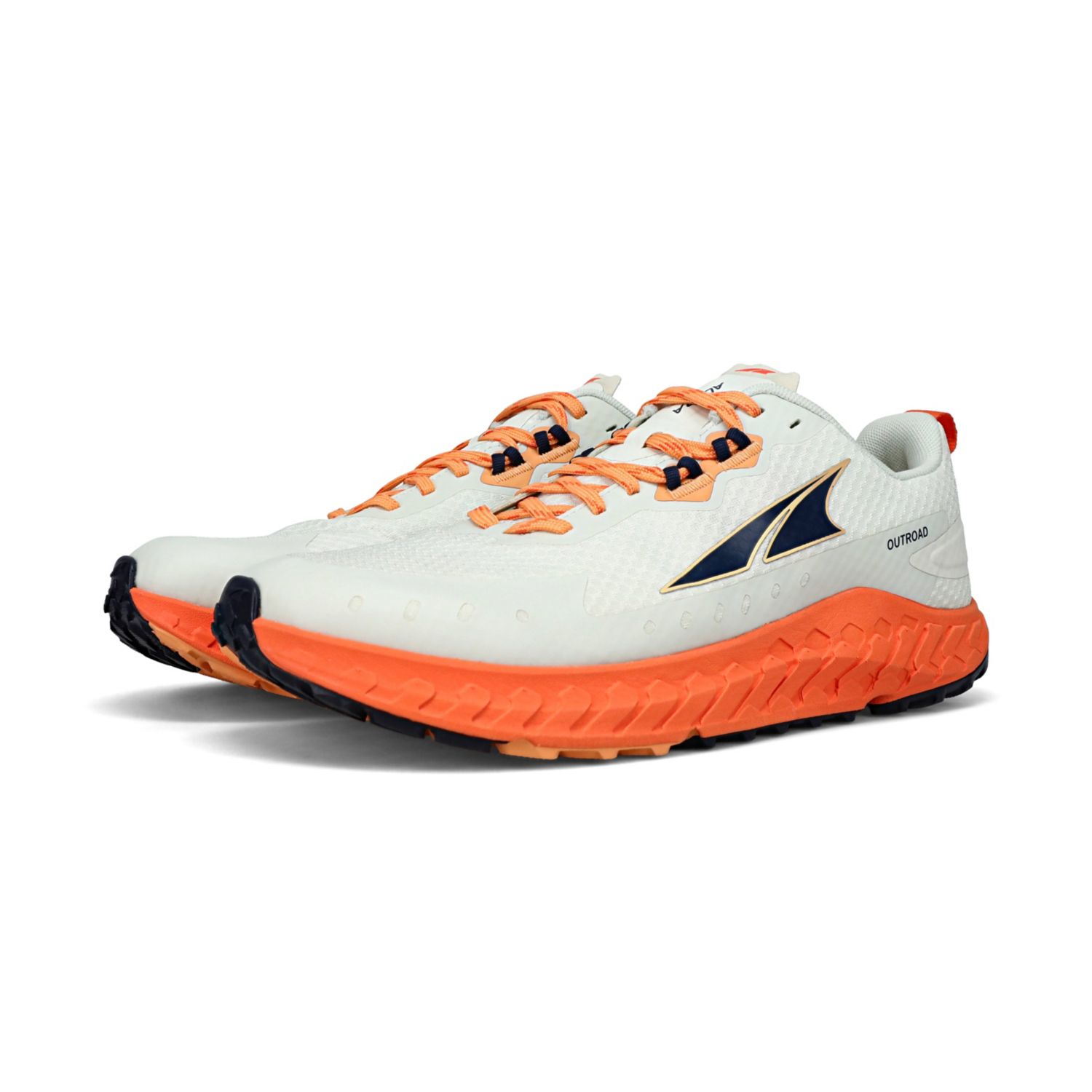 Altra Outroad Stabila Löparskor Herr Vita Orange | Sverige-70692159