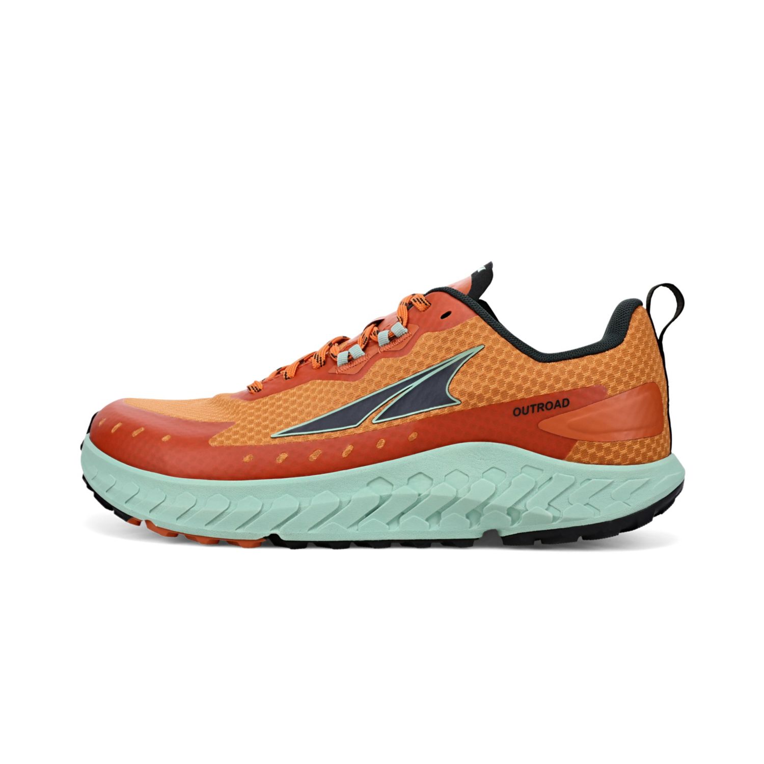 Altra Outroad Trail löparskor Herr Gröna Orange | Sverige-64273059